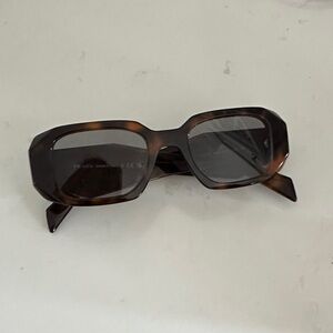 Prada Brown Tortoise Sunglasses